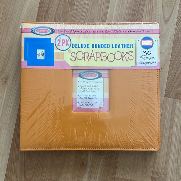 2 Pack Scrapbooks with Leather Cover - Picture 13 of 14